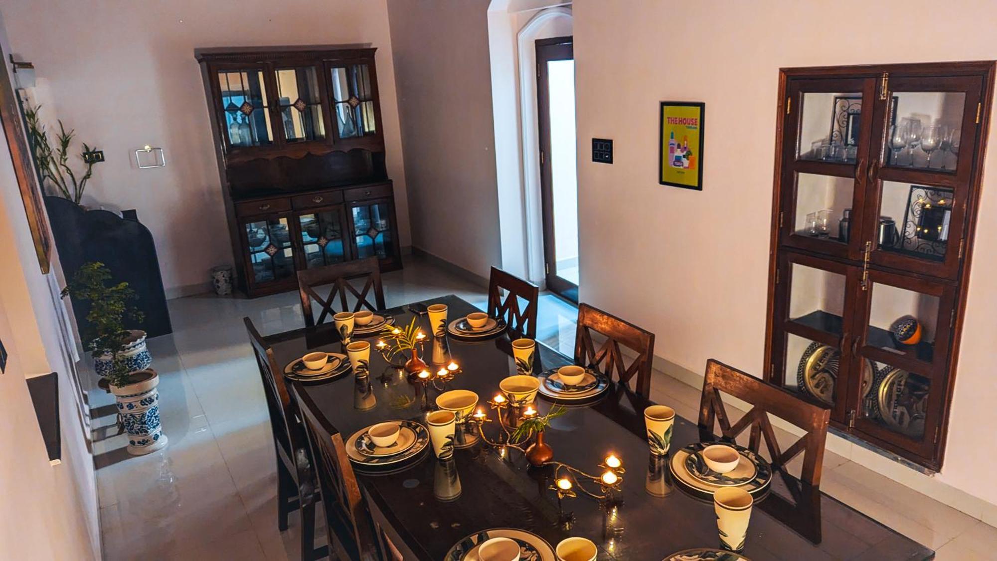 The First House By V3Homestay 4Bhk Private Pool Калангут Экстерьер фото